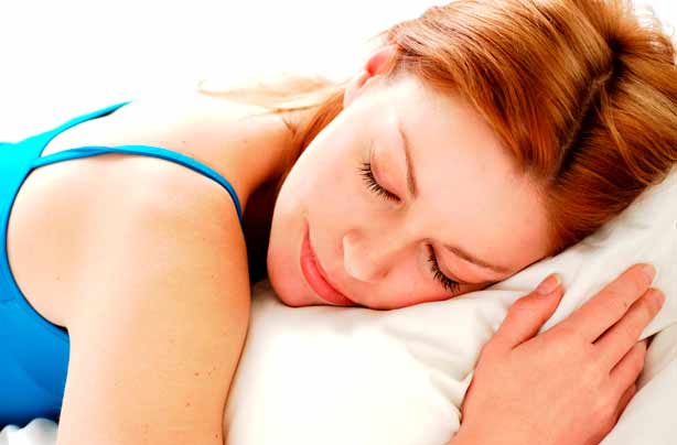 Sleeping woman
