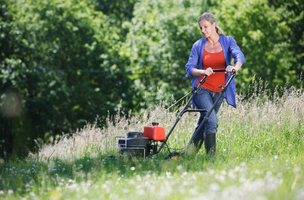 Lawn mowing