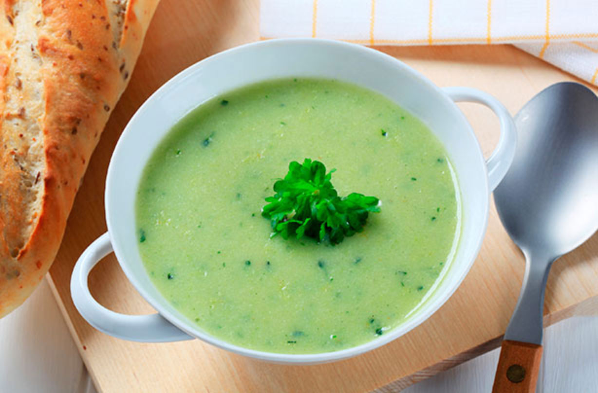 Cream Of Courgette Soup Lunch Recipes GoodtoKnow