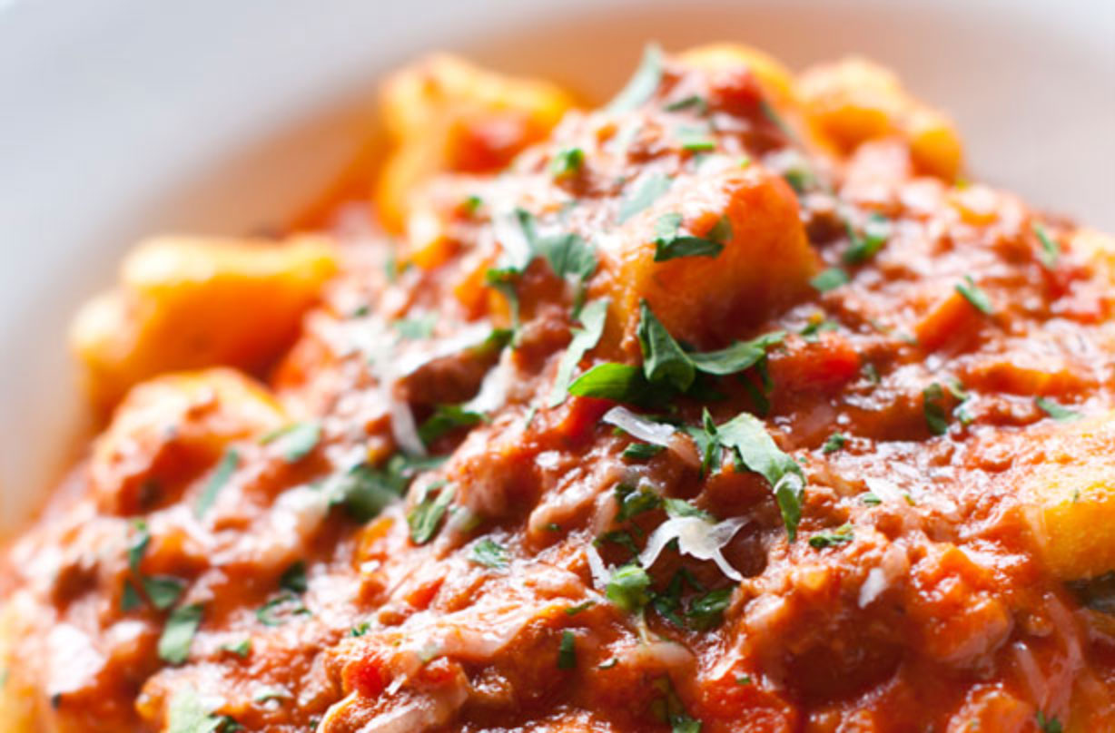 Gnocchi Bolognese Dinner Recipes GoodtoKnow