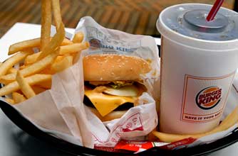 Burger King meal
