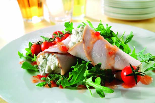 Turkey and cream cheese wrap recipe