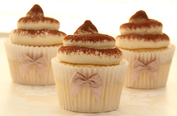 Tiramisu cupcakes
