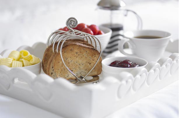 Breakfast in bed