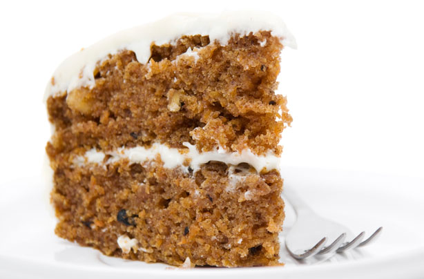 Carrot and banana cake