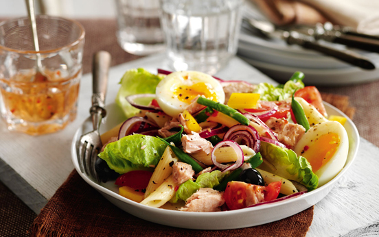 Slimming World's tuna penne niçoise