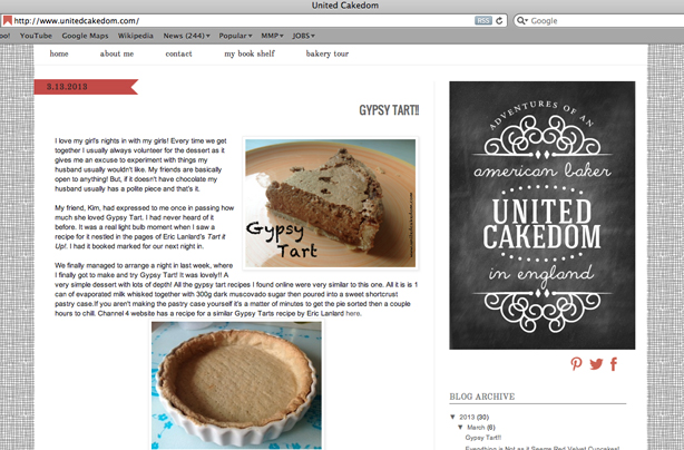 United Cakedom blog
