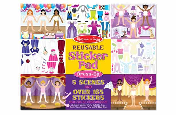 Dress-up sticker pad