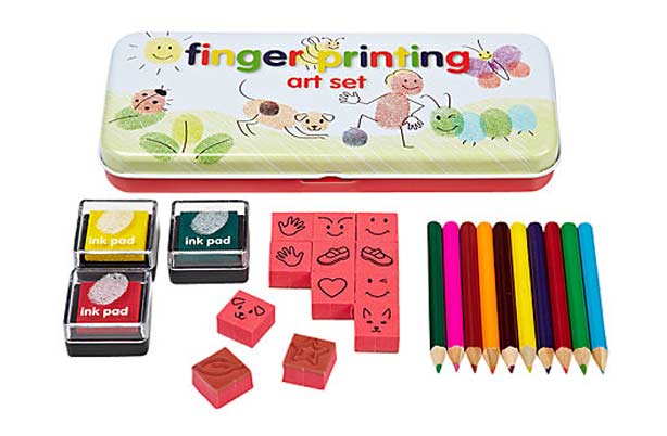 Finger print art set