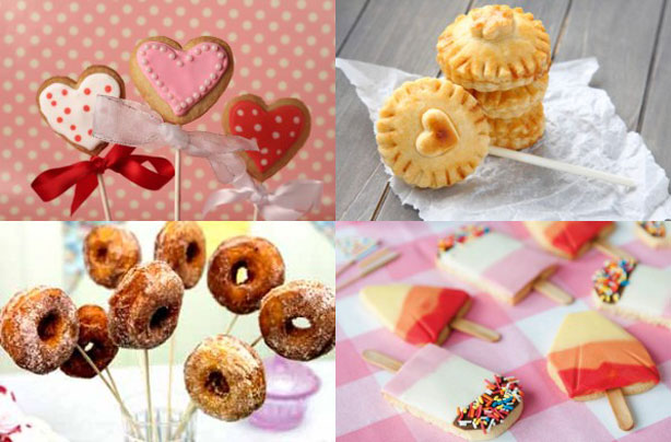 Food on sticks