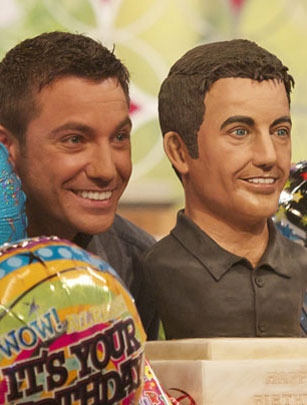 Gino D'Acampo's birthday cake