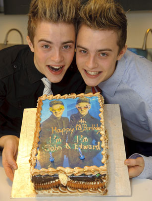 Celebrity birthday cakes