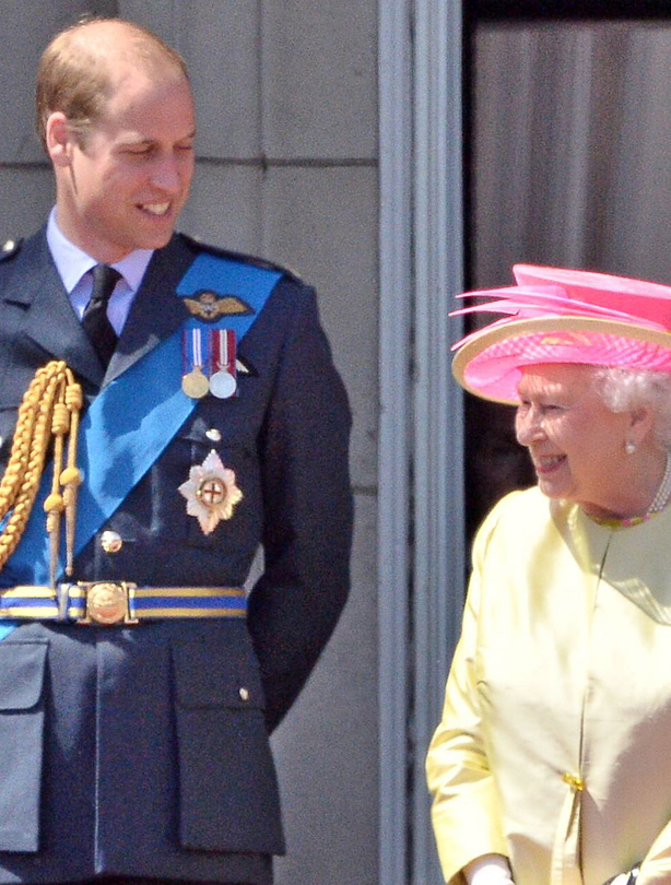 Prince William and the Queen
