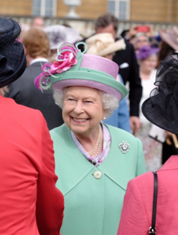 The queen, garden party, 2016