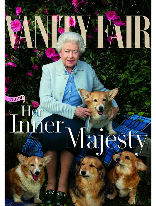 The Queen appears on Vanity Fair cover