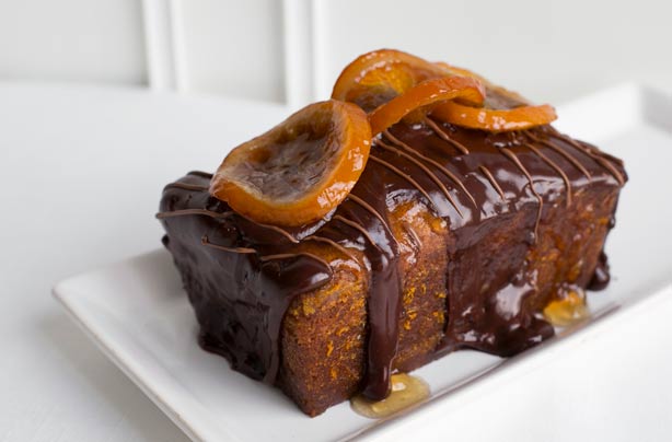 Jaffa cake drizzle loaf
