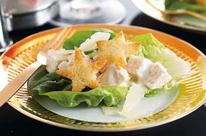 Annabel Karmel's chicken Caesar salad