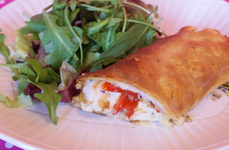 Chicken Cottage Cheese And Lemon Puff Pastry Pie Lunch Recipes
