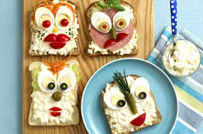 Egghead sandwiches