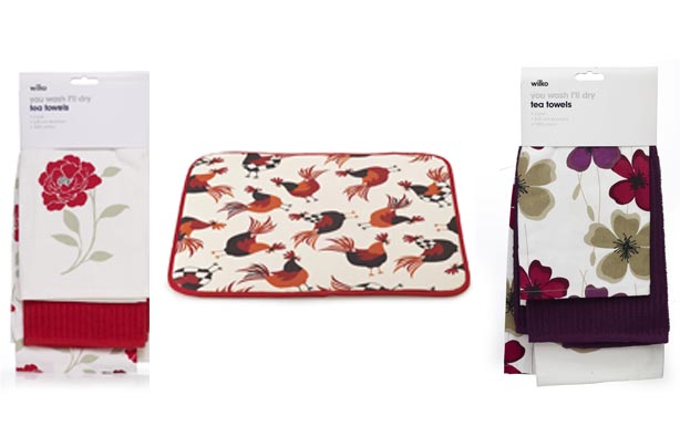 Kitchen budget tea towels