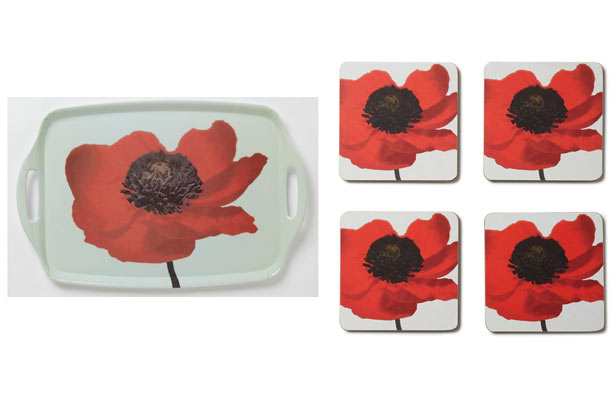 Kitchen budget tea tray_coasters