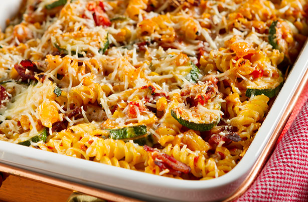 16. Baked Vegetable Pasta