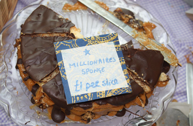 Millionaire's sponge