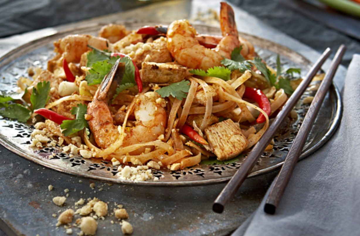 Prawn Pad Thai Thai Recipes GoodtoKnow