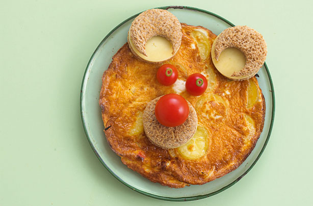 Teddy bear tortilla