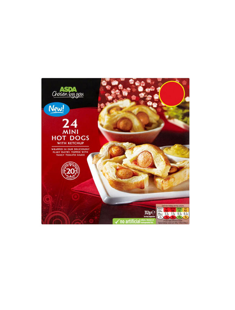 Asda Mini Hot Dogs