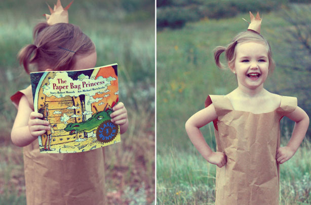 Paper Bag Princess World Book Day Costume
