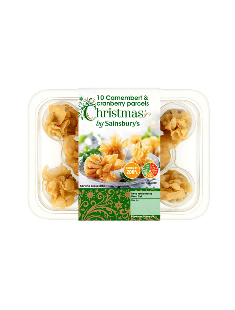 Sainsbury’s Camembert & Cranberry Parcels