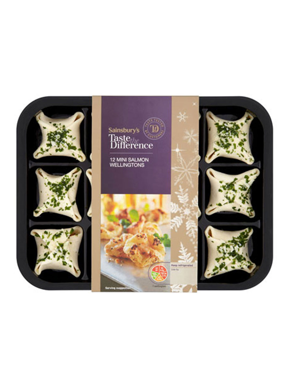 Sainsbury’s Taste the Difference Mini Salmon Wellingtons