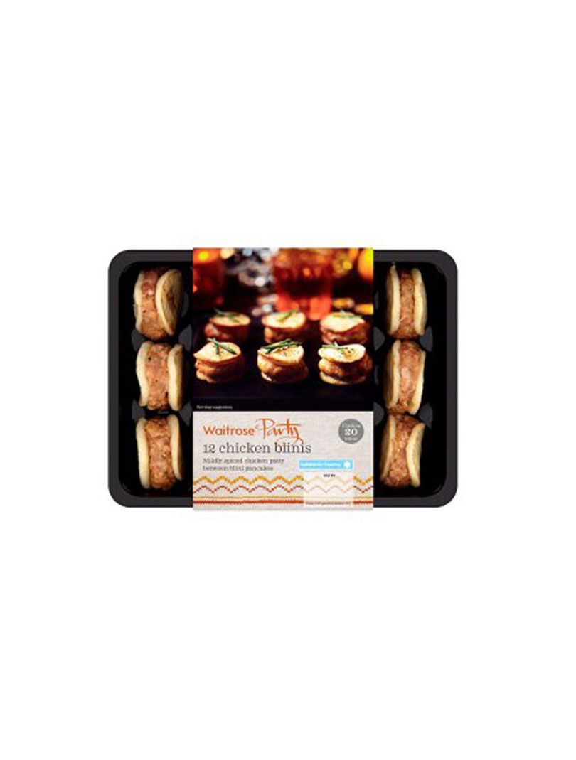Waitrose Chicken Chilli Blinis