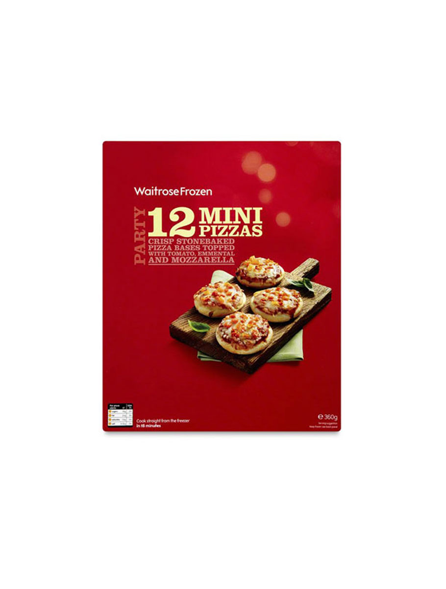 Waitrose Mini Mozzarella & Tomato Pizzas