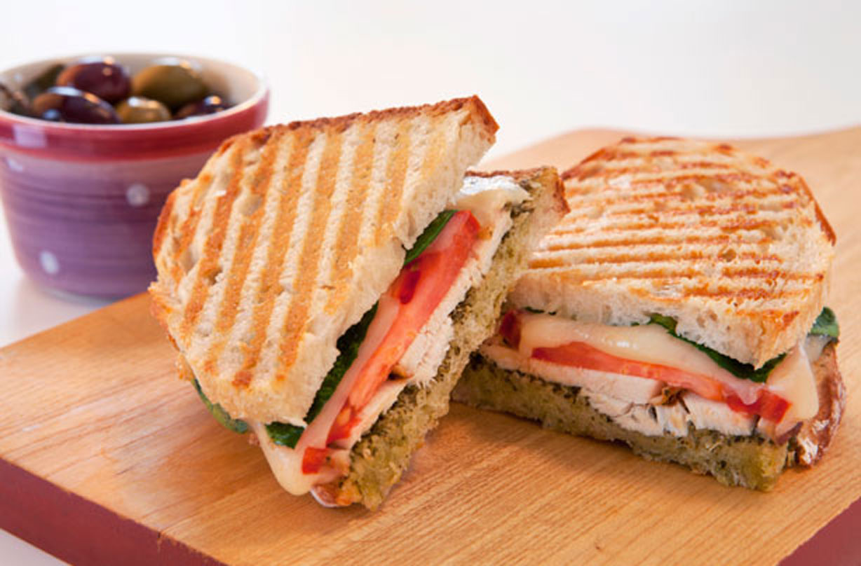 Chicken Pesto Panini Italian Recipes Goodtoknow