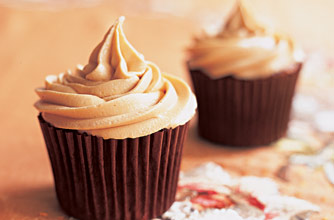 Sticky toffee cupcakes with salted caramel buttercream