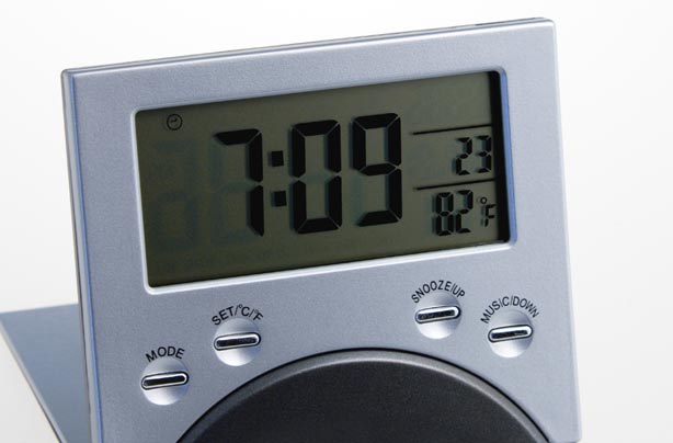 Digital alarm clock