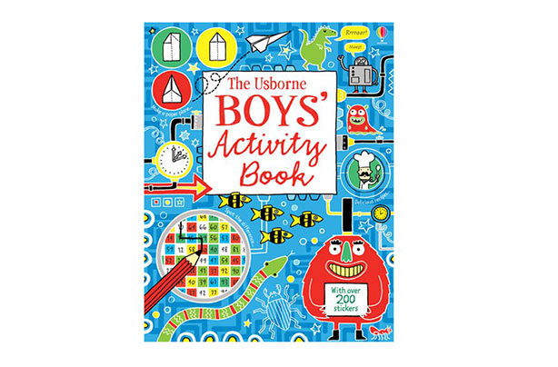 Activity Book for Boys