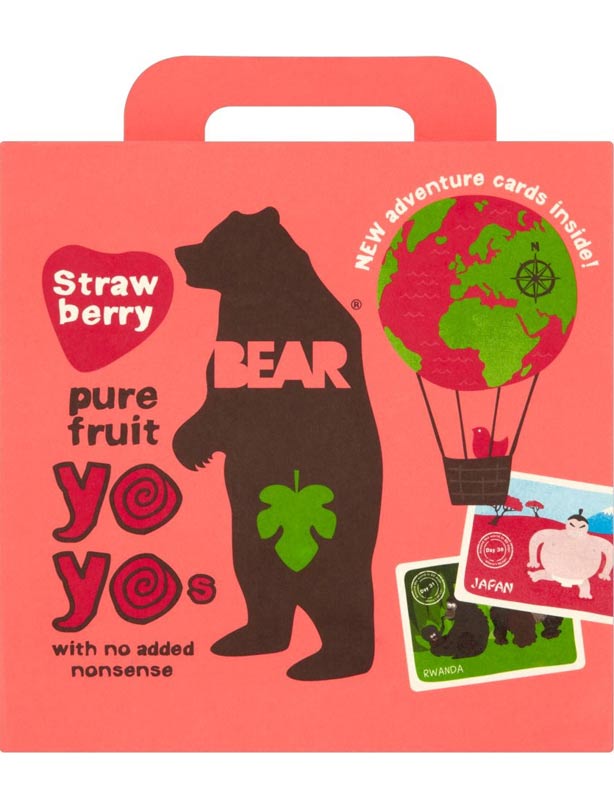 Bear Yo Yos Strawberry