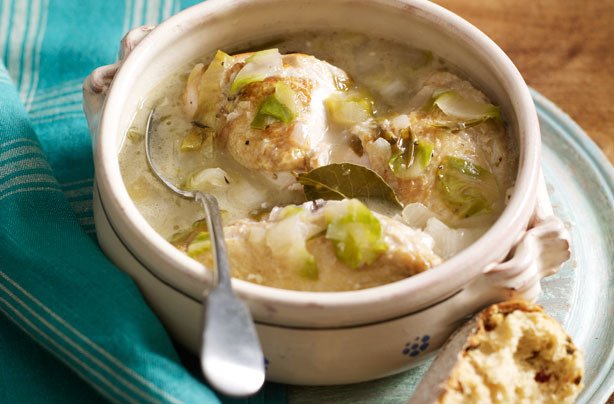 Slow-cooked chicken stew