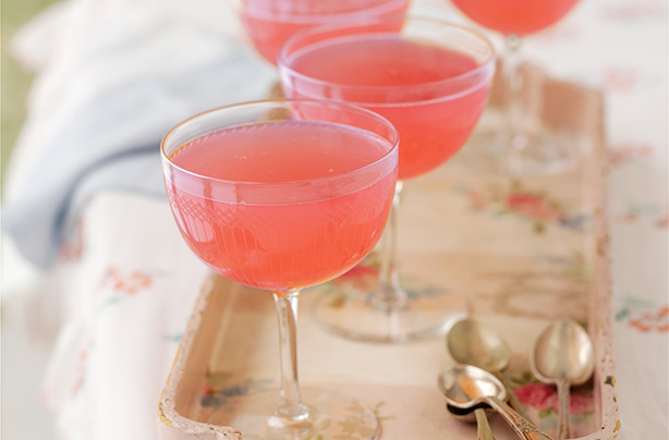 Pink sparkle jelly