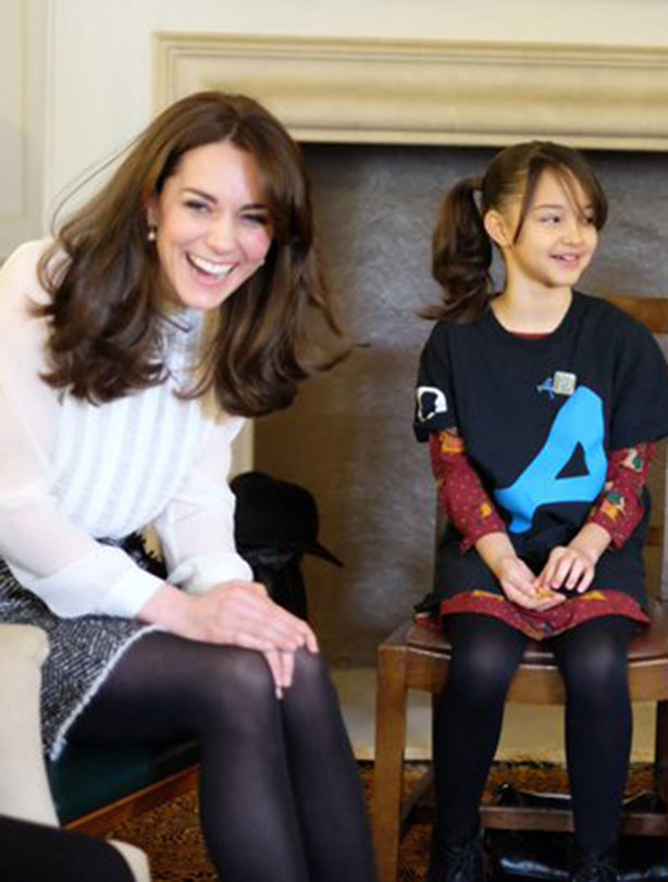 Kate Middleton guest edits the Huffington Post UK: 17 Feb 2016