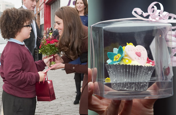 Kate Middleton cupcake