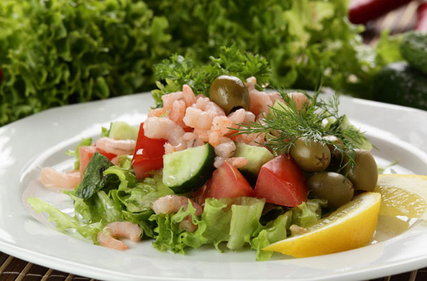 Lemon salad dressing