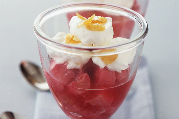 Rhubarb Mallows