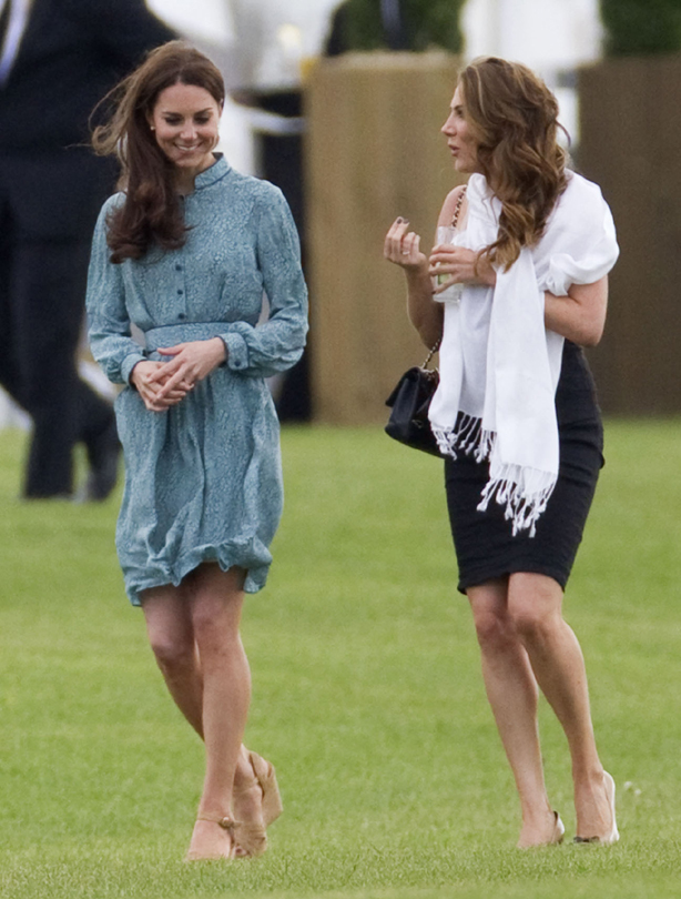 Kate Middleton and friend