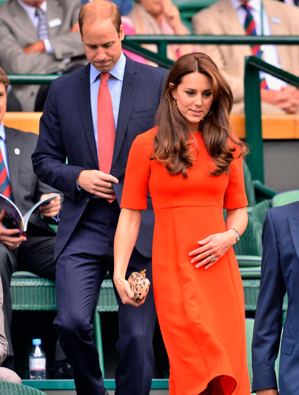 Kate and William at Wimbledon 2015
