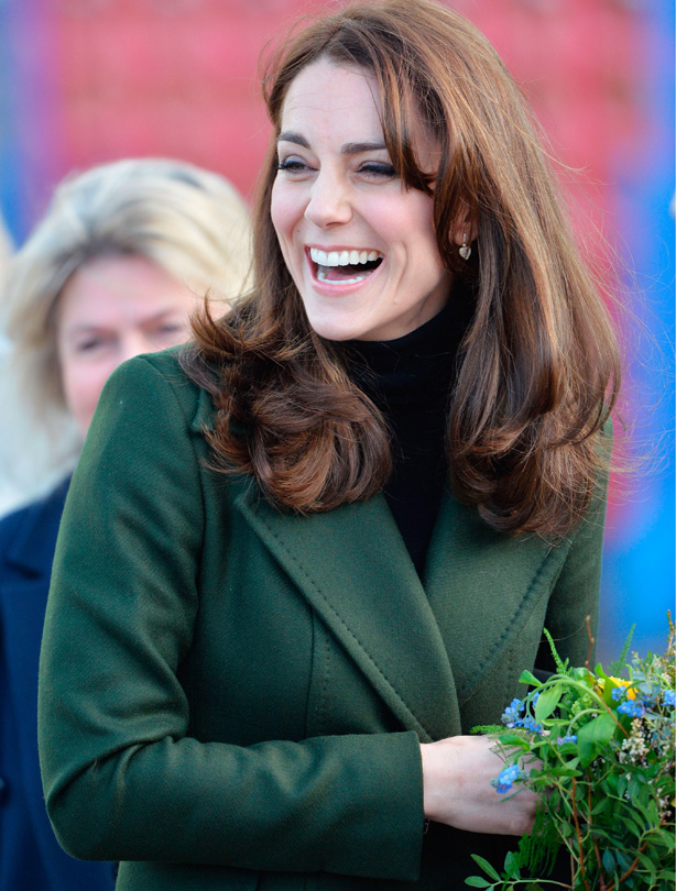 Kate Middleton in Edinburgh February 2016