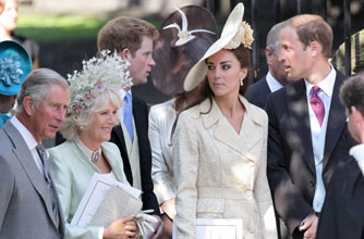 Kate Middleton at Zara's wedding